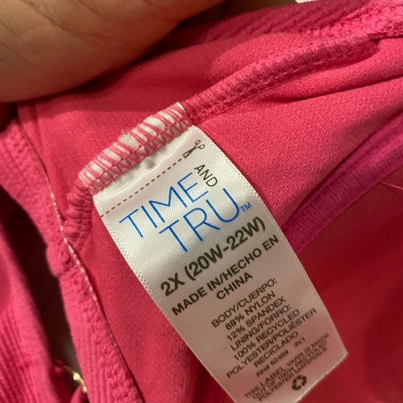 Time and Tru Bikini Top size 2X (20W-22W) (FS) - Picture 4 of 10